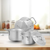 WESTPOINT Supreme 6‑Piece Aluminium Cookware Set – Jadeed Metal Elegance