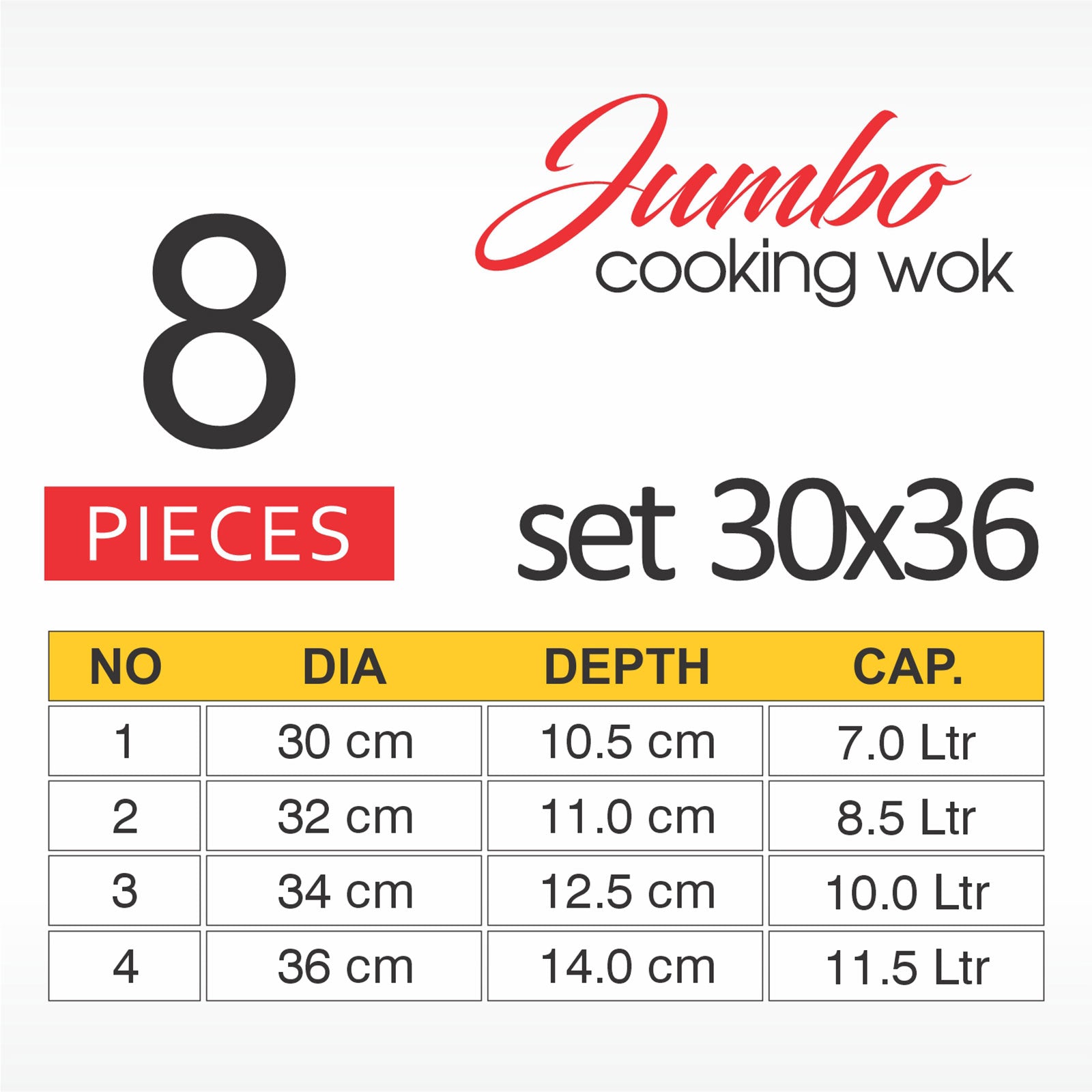 Jumbo Cooking Wok