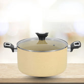 WESTPOINT Non-Stick Cooking Pan – Multi Color Cream Casserole Pot Premium Pan