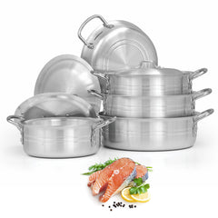 Fish Pot Set 10 Pcs.