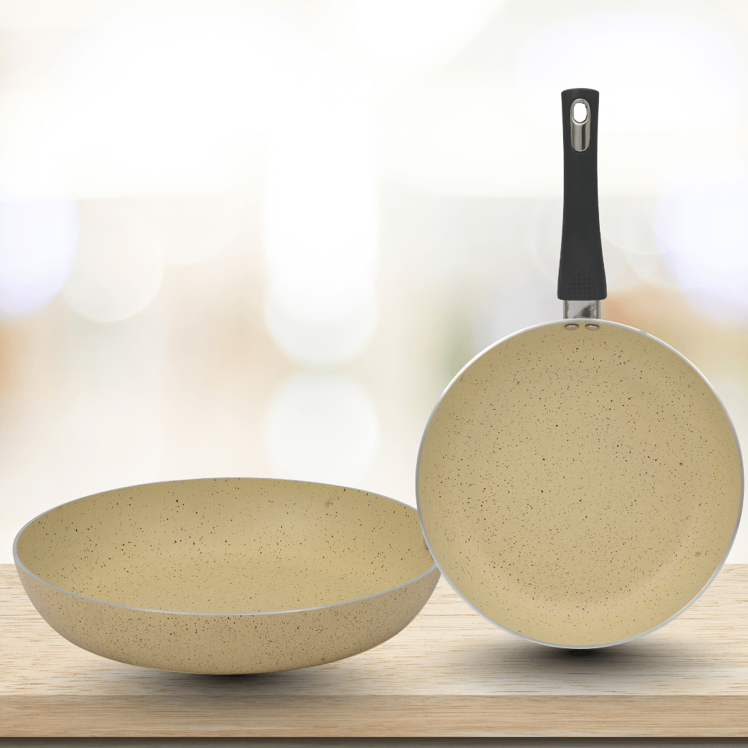 WESTPOINT Non-Stick Fry Pan – Multi Color Cream Premium Pan