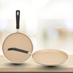 WESTPOINT Non-Stick Hot Plate – Multi Color Golden Pizza Plate & Chapati Pan